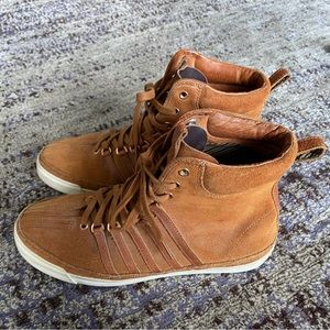 Billy Reid x K-Swiss Suede High Top Sneakers